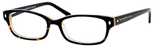 Kate Spade Lucyann JYY/16 HAVANA RUST Eyewear Women's Acetate, Standard, 49