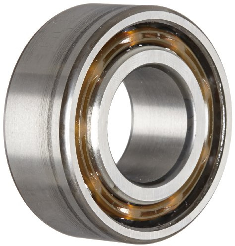 SKF 3205 ATN9/C3 Double Row Ball Bearing, Converging Angle Design, 30° Contact Angle, ABEC 1 Precision, Open, Plastic Cage, C3 Clearance, 25mm Bore, 52mm OD, 13/16 Width, 3218.0 pounds Static Load Capacity, 4860.00 pounds Dynamic Load Capacity