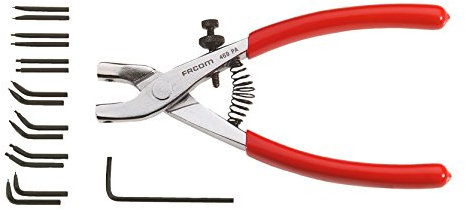 Facom Pince 469 rondelles élastiques internes et pointes interchangeables