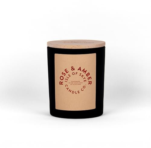 De la Isla de Skye Candle Company Grande Bohemio Rosa Vaso, Color Blanco