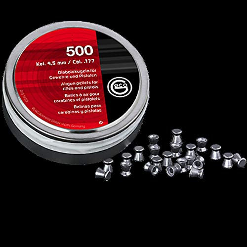 RWS Diabolo Geco glatt 4,5mm für Luftgewehr und Co2 Waffen