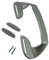 Ufixt Fits Samsung, Schreiber, Servis, Siemens, Smeg and Whirlpool Universal Silver Plastic Fridge Freezer Door Grab Handle