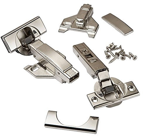 1/2 - 3/4 Overlay Blum® 110° Soft-Close BLUMotion Clip Top Face Frame Hinges, Pair by Blum