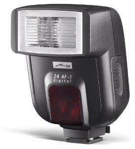 Metz mecablitz 24 AF-1 Blitzgerät für Olympus und Panasonic
