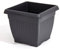 Maceta TERRA 25,2L., dimensiones (mm) 370x370x300, color Antracita