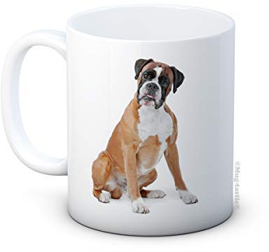 Perro Boxer – Taza De Café De Cerámica