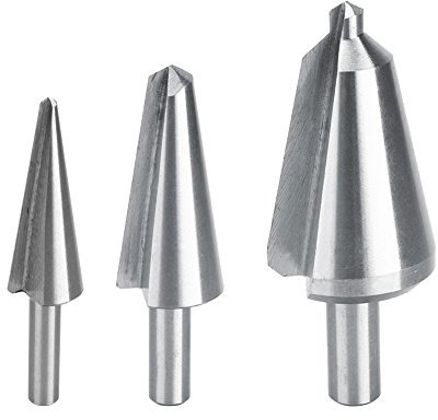 16-30.5mm / 5-20 mm / 3-14mm HSS Foret parapluie conique Étape de forage Set coupe-cône chanfrein