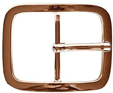 Reptile's House - Fibbia per cintura Bea, oro rosa, 6,5 x 5,5 cm