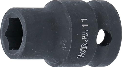 BGS 5211 | Douille à choc, six pans | 12,5 mm (1/2) | 11 mm
