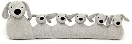 71Cm Grey Dog Draught Excluder ~ Door Draught Cushion