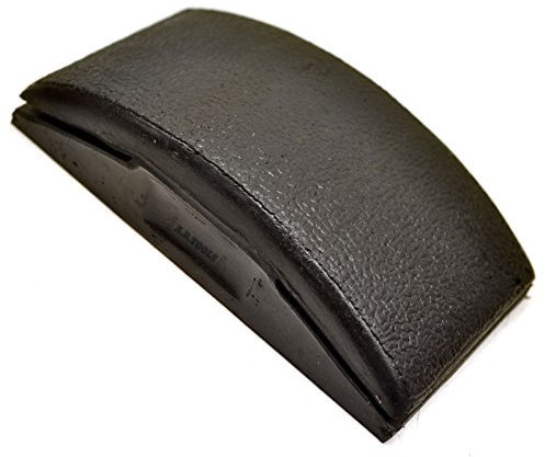Solid Rubber Sanding Block Wet and Dry Rubbing and Flattering 125mm x 65mm TE560