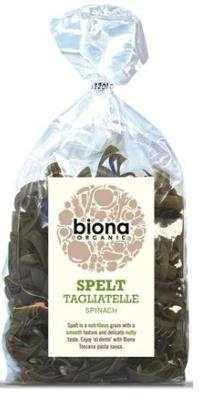 Biona Organic Spelt Spinach Tagliatelle 250g(Pack Of 5)