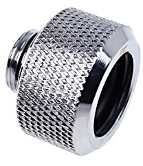 Alphacool Eiszapfen 16mm HardTube Anschraubtülle G1/4 für Plexi- Messingrohre - Chrome