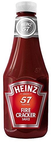 Heinz - Confezione da 6 salse per cracker antincendio, 875 ml