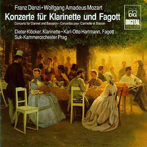 Danzi & Mozart: Concertos for Clarinet, Bassoon & Orchestra