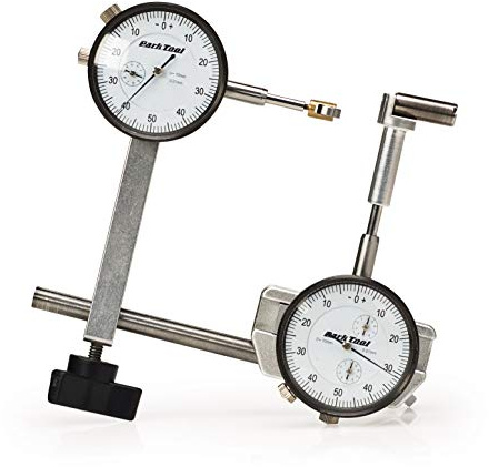 Park Tool Dial Indicator Gauge Set for TS-2.2 and TS-2 Truing Stands