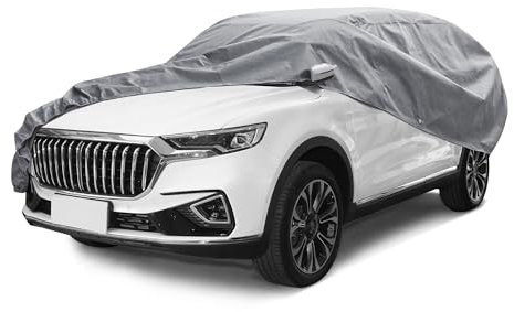 Funda para coches cubierta transpirable lona para vehículos 570 x 202 x 118 cm talla XL/XXL protección UVA