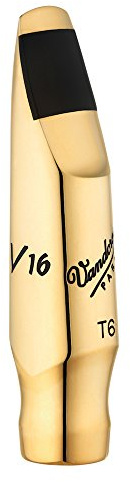 Vandoren SM822GM T6 Med Chamber V16 Metal Tenor Sax Mouthpiece