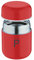 Drink Pod Stainless Steel Vacuum Insulated Leak-Proof Food Pod Capsule Flask 6 Hours Hot 24 Hours Cold, Red, 280ml