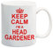 Dynamite Gifts Keep Calm I'm A Head Gardener Red Mug Gift Present Gardening Flower