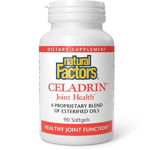 Natural Factors, Celadrin Joint Health, Promotes Flexibility, Mobility and Joint Function, 90 Softgels