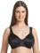 Anita Women's Seamless Underwired Full Figure Bra Black 36 F