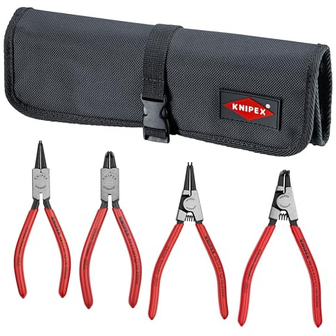 4 Pc Circlip Set in Pouch Straight & 90 Degree
