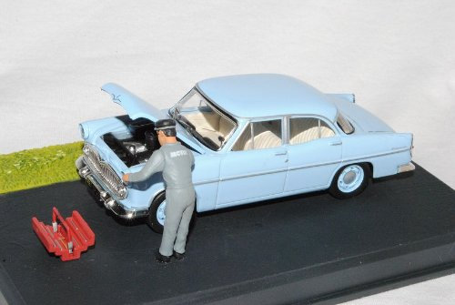 ALTAYA BY IXO Simca Trianon Limousine Blau Diorama Panne 1/43 Modellauto Modell Auto Sonderangebot