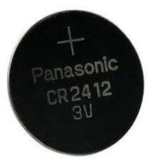 Panasonic CR2412 Lithium 3V Coin Cell Battery DL2412 BR2412