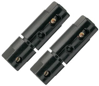 2 x Sicherungshalter mit 8A Abschmelzsicherung - Schraubanschluss