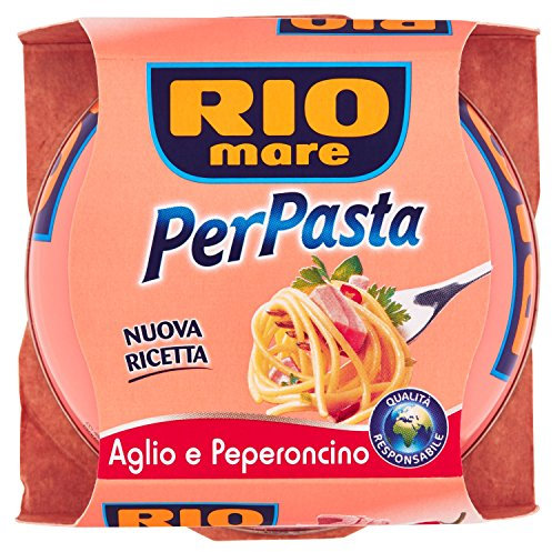 Rio mare - PerPasta, Tonno, Aglio, Olio e Peperoncino - 3 pezzi da 160 g [480 g]