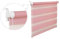 DOPPELROLLO DUOROLLO 85 CM BREIT 150 CM LANG Rosa INKL. SEILZUG FENSTERROLLO KLEMMROLLO JALOUSIE