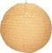 GURU SHOP Runder Lokta Papierlampenschirm, Hängelampe Coronada - Ø 50 cm Weiß, Lokta-Papier, Asiatische Lampenschirme aus Papier & Stoff