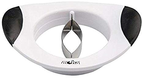 MOHA Mangohobel Mango–Schneider, ABS, Edelstahl, weiß, 12.5 x 16 x 2.5 cm, 2-Einheiten