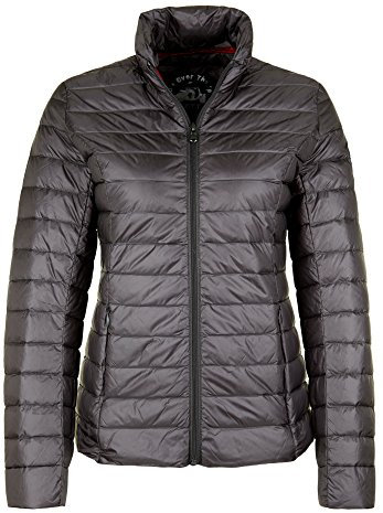 JOTT Doudoune cha à Manches Longues, Anthracite, M Femme
