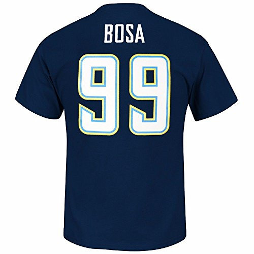 Majestic Athletic NFL Football T-Shirt Los Angeles Chargers Joey Bosa #99 Trikot Jersey Receiver (L)
