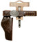 Bauer Spielwaren 2052571 J.G. Schrödel 7500124 - Gürtel Lady auf Tester, 1 Holster, 65 x 105 cm