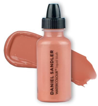 Daniel Sandler WATERCOLOUR LIQUID BLUSH – Lightweight, Buildable, Water-Resistant Formula for Cheeks, Lips & Eyes, 15ml