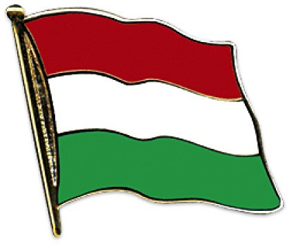 Everflag Flaggen-Pin vergoldet : Ungarn