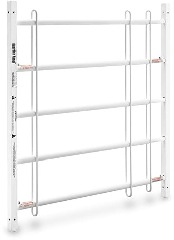 Schutzengel Fenstergitter 35-58 Zoll 5 Stangen