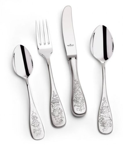 WILKENS Märchenzauber 4-tlg. Kinderbesteck 180 g Royal versilbert