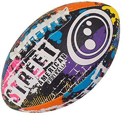 OPTIMUM Unisex-Adult Street American Football, Mehrfarbig, Offizielles Format, Graffiti, Full Size