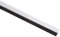 Plinthe avec brosse - Hauteur 37 mm - Bas de porte - Profil PBH - Bilcocq