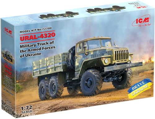 ICM 72708 URAL-4320, Military Truck of the Armed Forces of Ukraine