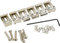 Fender 099-2051-000 6 selle American Vintage Strat Chrome, Nichel.