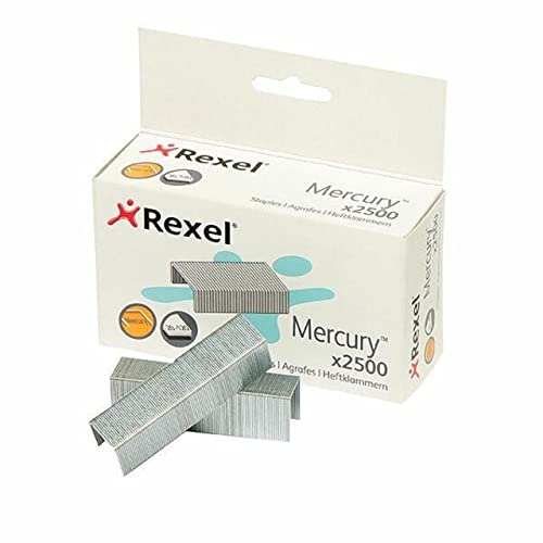 Rexel 2100928 Heftklammern Mercury, 2500 Stück