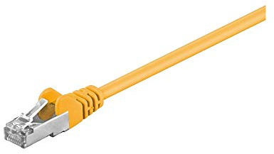 Wentronic 50866 Patchkabel Kat5e FTP gelb 15.0 m