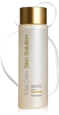 Dermaheal Total Care Skin Solution Anti Aging Gesichtswasser mit Peptid Komplex für Feuchtigkeit und Ausstrahlung 275g