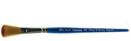 Winsor & Newton Cotman Series 999 Mop Brush-⅝, Synthetic, Nickel, 16mm
