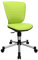Topstar Titan Junior 3D, mitwachsender Kinderdrehstuhl, Schreibtischstuhl für Kinder & Jugendlinche, Stoff, grün, 45 x 45 x 100 cm